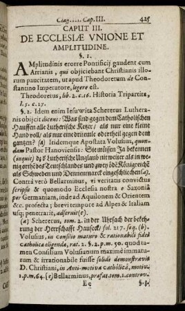 Caput III. De Ecclesiae Unione Et Amplitudine