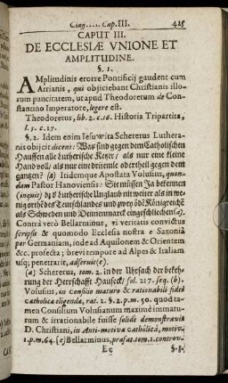 Caput III. De Ecclesiae Unione Et Amplitudine