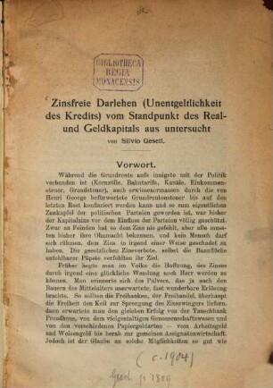 Zinsfreie Darlehen (Unentgeltlichkeit des Kredits) vom Standpunkt des Real- und Geldkapitals aus untersucht