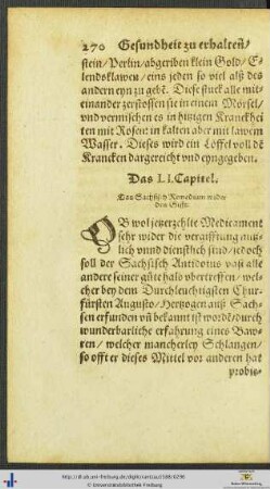 Das LI. – LVI. Capitel