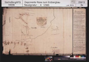 Rosenwirt Erbstolln und Dresdner Bergbaulust samt Tiefer Friedrich Erbstolln bei Berggießhübel