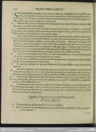 Quaestio Vigesima secunda Principalis