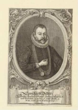 Leonhard (II.) Dilherr;. geb. 1536; gest. 1597 in Wien