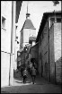 Aarau: Ziegelrain, Gasse mit Torturm