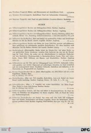 Silber (Nr. 417-505)