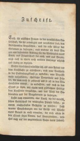 Zuschrift.