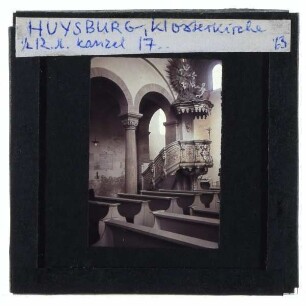 Huy, Huysburg Klosterkirche,Huy, Kloster Huysburg : Kanzel