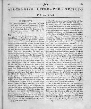 Sievers, G. R.: Geschichte Griechenlands vom Ende des peloponnesischen Krieges bis zur Schlacht bei Mantinea. Kiel: Universitätsbuchhandlung 1840