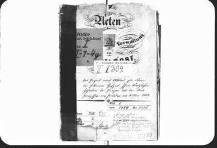 Projekt eines Albums zur Feier der silbernen Hochzeit des Prinzen und Prinzessin von Preußen am 11.6.1854