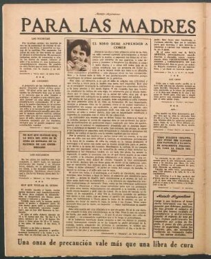 Para las madres