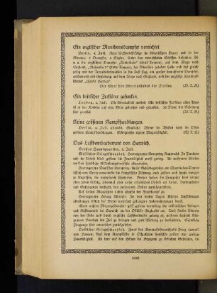 Keine größeren Kampfhandlungen.