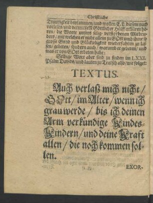 Textus. [LXXI. Psalm Davids ... ]