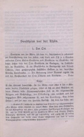 Sondheim vor der Rhön.