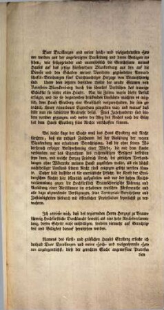 Des heiligen Römischen Reichs Kurfürsten, Fürsten und Stände zur gegenwärtigen allgemeinen Reichsversammlung bevollmächtigte Herren Räthe ... überreiche ich ... das ... über die neuen Virilstimmen veranlaßte Pro Memoria ... : Wernigerode, den 9ten Nov. 1803.