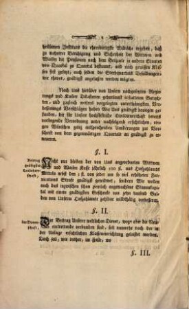 Hochfürstlich-Augsburgische erneuerte und verbesserte Verordnung die Wittwen-und-Waisen Kasse betreffend : vom Jahre 1784