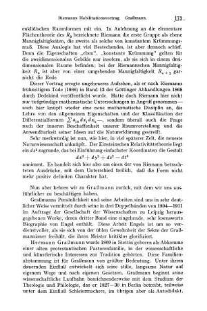 Graßmann.