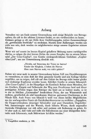 Anhang. Verweisungen zur schönen Literatur