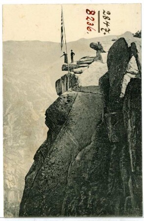 Yosemite. Half Dome and Glacier Point, Yosemite, Cal.
