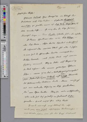 Brief an Gustav Schiefler