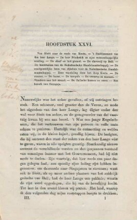 Hoofdstuk XXVI. Van Sèsèt naar de reede van Koeta. - ...