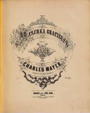 Mazurka gracieuse : pour le piano ; op. 224