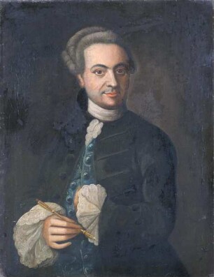 Selbstbildnis des Malers Ludolf Ernst Andreas Lafontaine