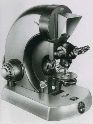 Carl Zeiss Kamera-Mikroskop "Ultraphot II" von Kurt Michel und Otto Erbe