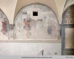 Freskenzyklus mit Szenen aus dem Leben des Heiligen Benedikt von Nursia