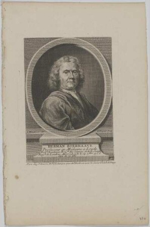 Bildnis des Herman Boerhaave