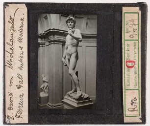 Michelangelo: David. Florenz, Galleria antica e moderna