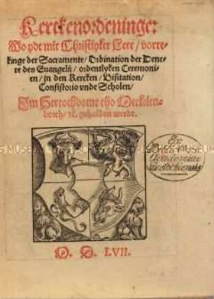 Kirchenordnung von Mecklenburg