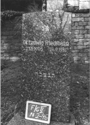 Grabstein F-G II N/2/46