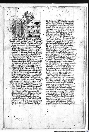 Thomascus Crucifer Strakonicensis. Matthaeus de Cracovia - BSB Clm 14299