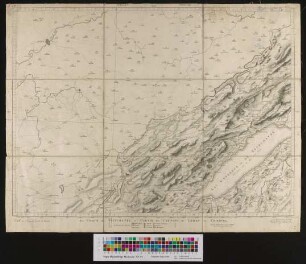 La Comté de Neufchatel et Partie des Cantons de Leman et Fribourg [Atlas Suisse]