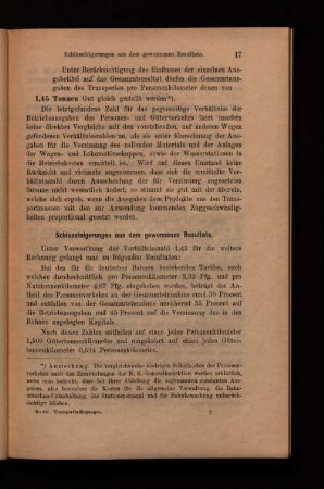 Schlussfolgerungen aus dem gewonnenen Resultate.