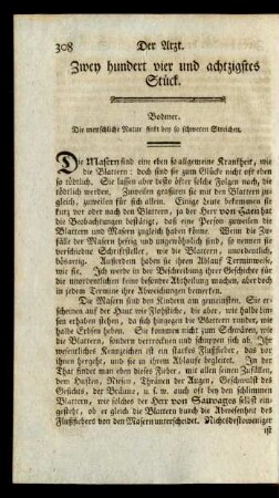 Zwey hundert vier und achtzigstes Stück