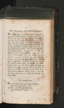 Die Nachahmer.