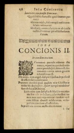 Idea Concionis II.
