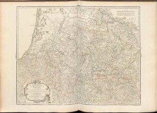 Partie Meridi[ona]le Du Gouvernement De Guienne : où se trouvent Le Condomois, La Chalosse, Le Pays De Soule, Le Labour, L'Armagnac, Les Landes, Le Cominge, Le Bigorre, Le Conserans, &c. ; avec Privilége