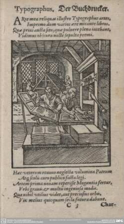 Typographus. Der Buchdrucker.