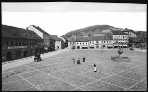 Bilin. Marktplatz