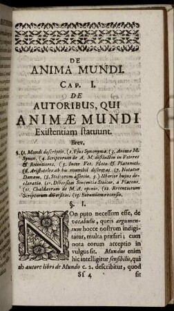 De Anima Mundi.