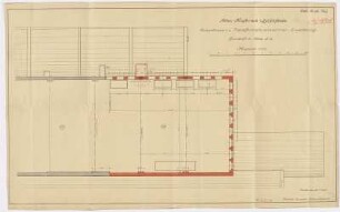 Schalthaus- und Transformatorenkammer-Erweiterung, Grundriss