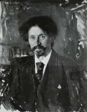 Porträt des Malers I.J. Repin