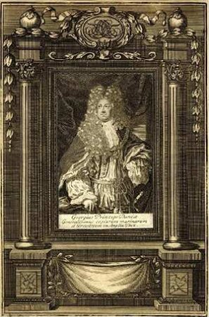 Bildnis von Georg (1653-1708) Prinz von Dänemark