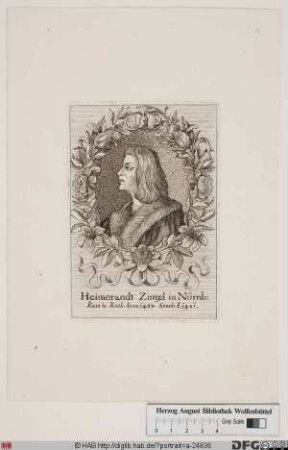 Bildnis Heimerandt Zingel