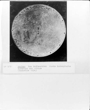 Bodenplatte des Barbarossaleuchters