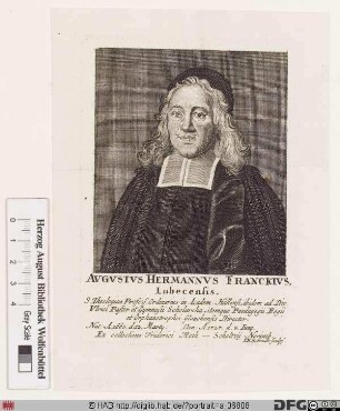 Bildnis August Hermann Francke