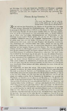 Neue Kriegsliteratur