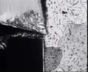 Zerspanen der Aluminium-Legierung AlCuMgPb: Schnittvorgang im Feingefüge Variation der Spanungsdicke